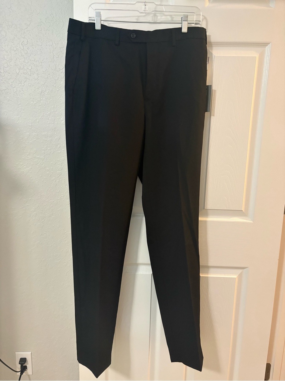 NWT Michael Kors Men’s Black Stretch Dress Pants Comfort waist